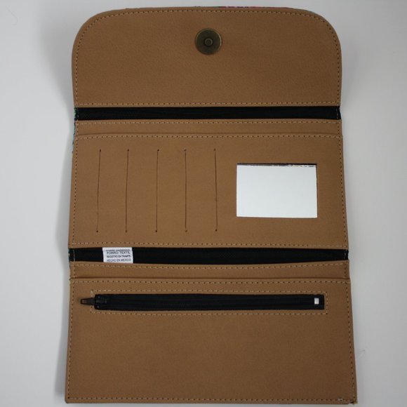 Super Cute NEW Parrot bird Wallet made in Mexico Fabric synthetic Bright… - Picture 5 of 5